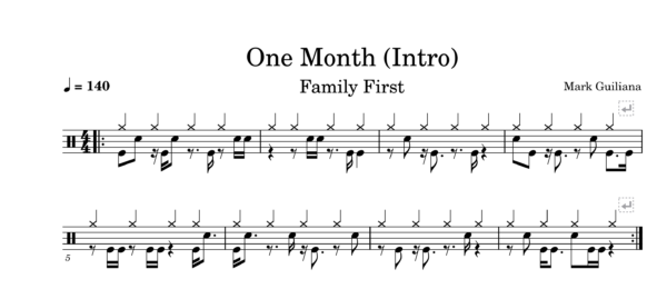 Mark Guiliana Jazz Quartet – One Month (Intro) 1