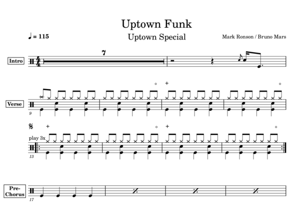 Mark Ronson & Bruno Mars – Uptown Funk 1