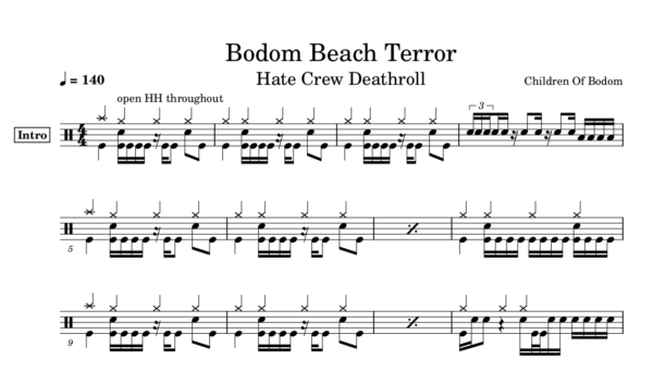 Children Of Bodom – Bodom Beach Terror 1