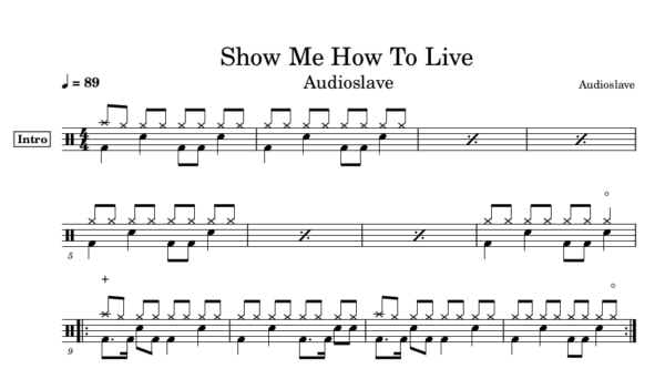 Audioslave – Show Me How To Live 1